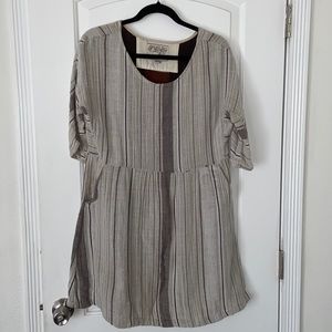 Ace & Jig pocket dress 1/2 sleeve M
